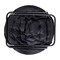 Flash Furniture BlackBlack Faux Fur Folding Saucer Chair FV-FMC-025-BK-BK-GG - alternate 2